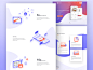 Homepage Revamp for Boksi.com webdesign website marketing influencer icon vector illustration dribbble minimal design ui