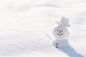 Snow man 雪だるま by vanilla_graph on Flickr.