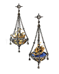 Arman Sarkisyan and his Ship Earrings in gold and oxidized silver, with white diamonds, black diamonds and lapis lazuli is also profiled in 'Jewelry's Shining Stars'.
