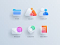 phone icon set by Lelevien on Dribbble