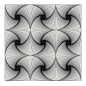 Ilusiones Ópticas. #IlusionOptica #juegos // op art nine squares twist 2: 