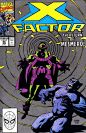 X-Factor comic book cover.