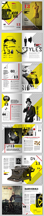 13 Styles Magazine Design || Tony Huynh #publication