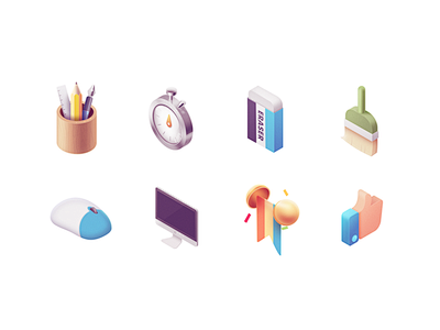 Icons Isometric4