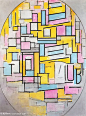 抽象主义：荷兰  皮特·蒙德里安   皮特·蒙德里安   皮特·蒙德里安_5 - Piet Cornelies Mondrian_5