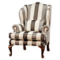 K.1052 Queen Anne Wing Chair from Dorya USA