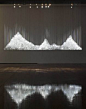 Domestic Distractions are light installations created by Nicholas Folland.: