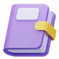 Book 3D Icon