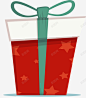 圣诞节红色的礼盒矢量图 免费下载 页面网页 平面电商 创意素材