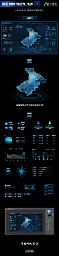 智慧大屏地区政务可视化