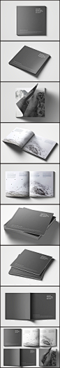画册 国外画册 简洁画册 黑色画册效果图模板  版式 经典 欣赏 平面设计 素材 #Logo# #排版#