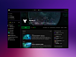 Steam UI Concept by João Borges on Dribbble