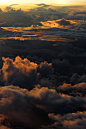 Pacific Sunset Clouds