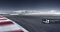 雪山云海背景的F1赛道速度特效