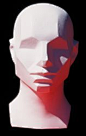 Planes of the Head - Artist's Mannequin Head: 