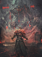 Death Defier, Reynan Sanchez : Dark Souls 2 fan art - 2014 -
