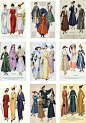 1910－1919年 欧洲流行服饰
（自己排了下版）