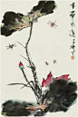 王雪涛——花鸟小写意 | 
王雪涛（1903--1982），河北成安人，原名庭钧，字晓封，号迟园，中国现代著名小写意花鸟画家。历任北京画院院长、中国美术家协会理事、美协北京分会副主席、北京市第七届人大代表、北京市第五届政协常委、中国农工民主党中央联络委员会委员及北京市委委员。