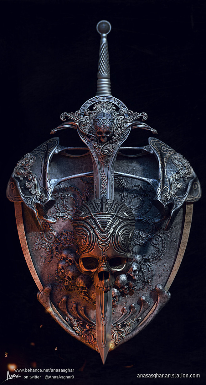 Skull Shield, Anas A...
