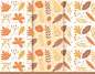 General 2000x1560 pattern texture leaves fall