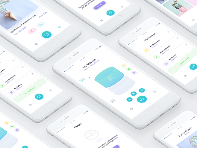 UI/UX app design