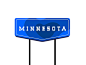 Roadshow Road Sign Series: Minnesota