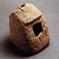 Chaironeia. Clay model of a house. Middle Neolithic.  Chaironeia Museum, 24. Hellenic Ministry of Culture/ARF.    Theocharis, D.R., Neolithiki Hellas, National Bank of Greece,  Athens 1973, fig. 10.