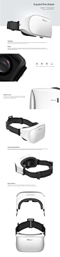 EMAX VR Headset : With a stylish, contemporary look and a creative function, EMAX VR creates a brilliant virtual experience for you. The elaborate appearance, design and structural optimization contribute to the compact size, and makes the headset lightwe