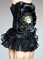 black_ruffle_cuff_watch_by_pinkabsinthe-d627x7r