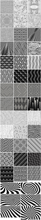 黑白线条四方抽象几何编织图案纹理抱枕印花海报背景设计模板素材-淘宝网