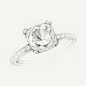 A sketch of the Tiffany Novo® diamond engagement ring. #TiffanyPinterest