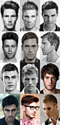 Great hairstyles for men.