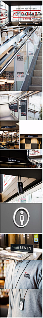 LOTTE HIMART OMNI STORE韩国电子零售商品牌视觉和环境系统设计