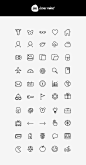 50 iOS and Android Line Icons