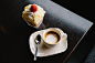 Espresso Con Panna & Strawberry Cake : Espresso Con Panna & Strawberry Cake