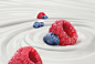 Danone Activia : In this project we were asked to create a yogurt pool as well as retouch the fruit on top.Company: Danone SpainProduct: ActiviaAgency: Fresh DesignUse: POP material for Spain and PortugalProject Coordinator and Photographer: Guillem Verge
