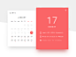 Date Picker Design Inspiration — Muzli -Design Inspiration — Medium : via Muzli