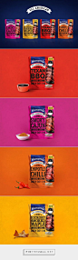 Homepride All American Sauce packaging designed by Robot Food (UK) - http://www.packagingoftheworld.com/2016/02/homepride-all-american.html