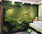 深圳华丰国际办公楼苔藓绿墙 - 竣工项目 - 柏森屋顶垂直绿化墙公司