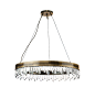 NAICCA | Brass Chandelier Contemporary Lighting Design by BRABBU