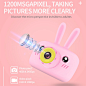 跨境卡通新款X9高清数码儿童相机礼品配卡通保护套迷你摄相机厂家