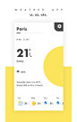 Check out my @Behance project: "Weather app UI/UX" https://www.behance.net/gallery/46738897/Weather-app-UIUX: 