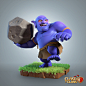 Clash of Clans - Bowler, Supercell Art : © 2012 Supercell Oy.