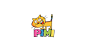 PiMi 卡通猫标志设计