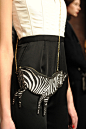 We are in love with our adorable zebra cross body from last nights Fall 2013 presentation!