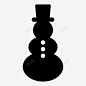 雪人冬天假日图标 标识 标志 UI图标 设计图片 免费下载 页面网页 平面电商 创意素材