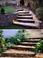 The Best 23 DIY Ideas to Make Garden Stairs and Steps : Adding DIY steps and stairs to your garden or yard is a great way to enhance your outdoor landscaping whether they are perfectly flat or happen to sit in a slope. On the other hand, stairs on a garde