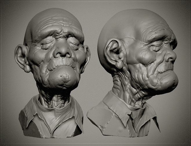 Old man, Zhelong XU ...