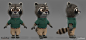 Raccoon Kid, Tyler Bolyard : Zootopia background character. Responsible for texturing, shading and fur grooming.