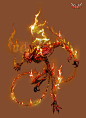 Anima: Fire Demon by `Wen-M on deviantART #采集大赛#